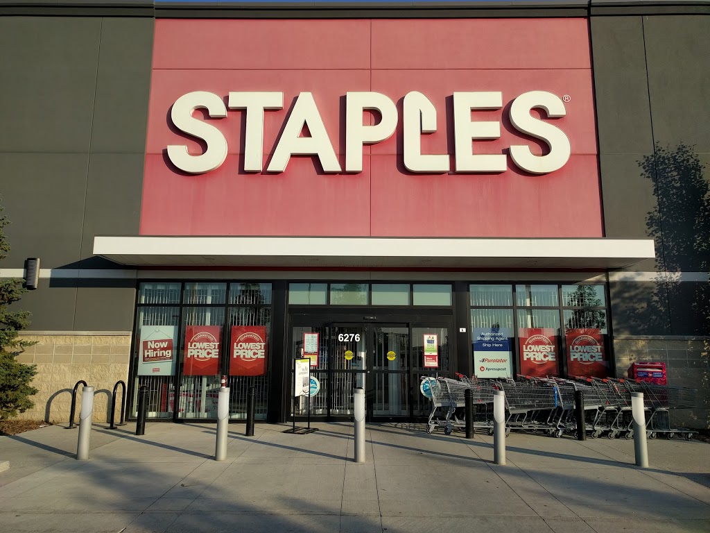 Staples | 6276 Currents Dr NW, Edmonton, AB T6W 0L8, Canada | Phone: (780) 408-4902