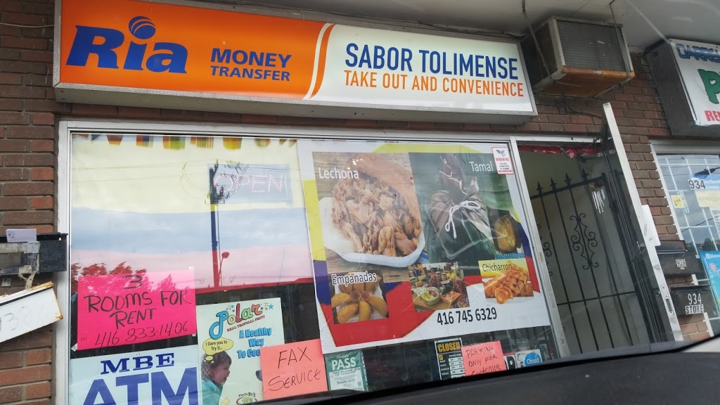 SABOR TOLIMENSE RESTAURANTE COLOMBIANO | 938 Wilson Ave, North York, ON M3K 1E7, Canada | Phone: (416) 745-6329