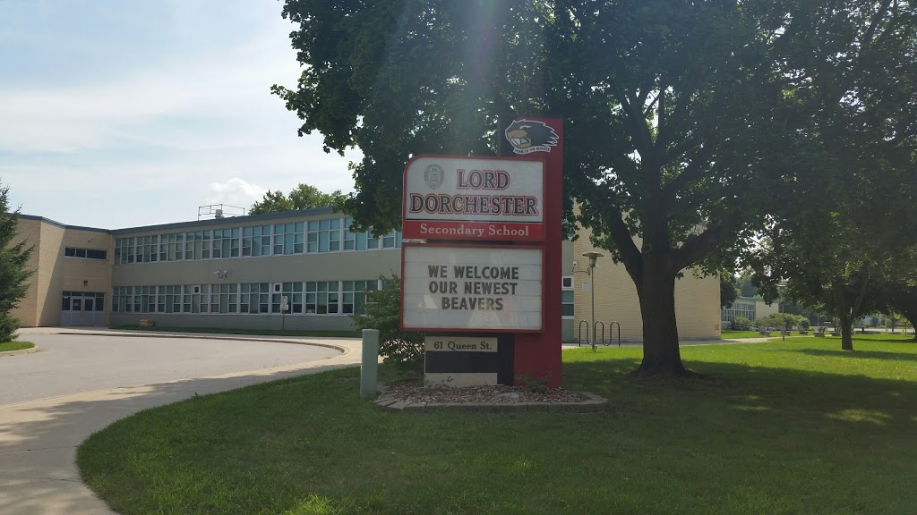 Lord Dorchester Secondary School | 61 Queen St, Dorchester, ON N0L 1G2, Canada | Phone: (519) 268-7351