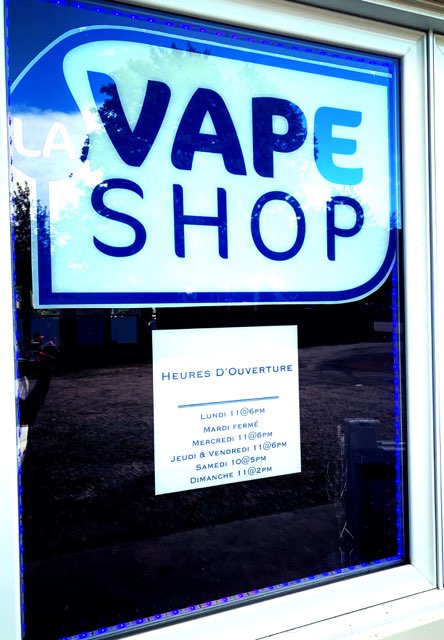 La Vape Shop de lOuest St-Lazare | 1943 Chemin Ste Angélique, Saint-Lazare, QC J7T 2Y3, Canada | Phone: (438) 404-7324