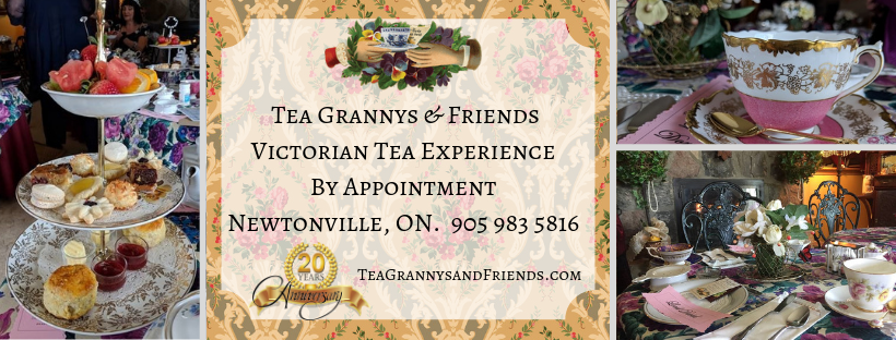 Tea Grannys & Friends Victorian Tea Experience | 5784 Newtonville Rd, Kendal, ON L0A 1E0, Canada | Phone: (905) 983-5816