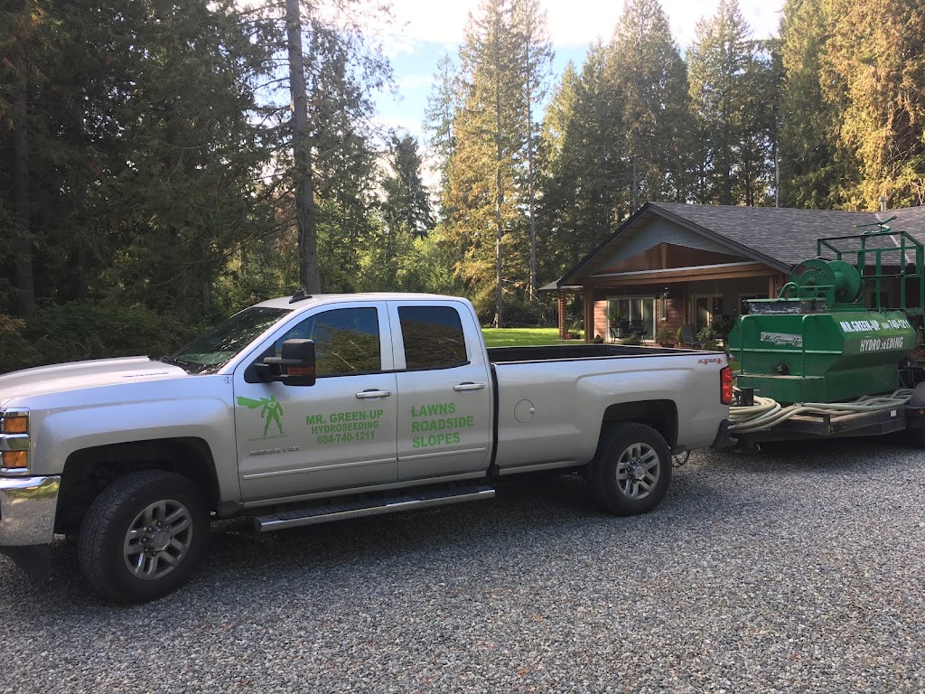 Mr Green-Up Hydroseeding | 793 Celestial Pl, Gibsons, BC V0N 1V9, Canada | Phone: (604) 740-1211