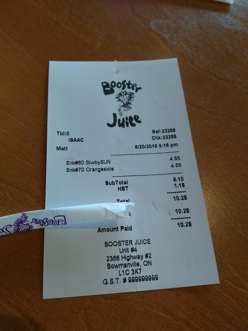 Booster Juice | 4-2366 Durham Regional Hwy 2, Bowmanville, ON L1C 4Z3, Canada | Phone: (905) 623-1100