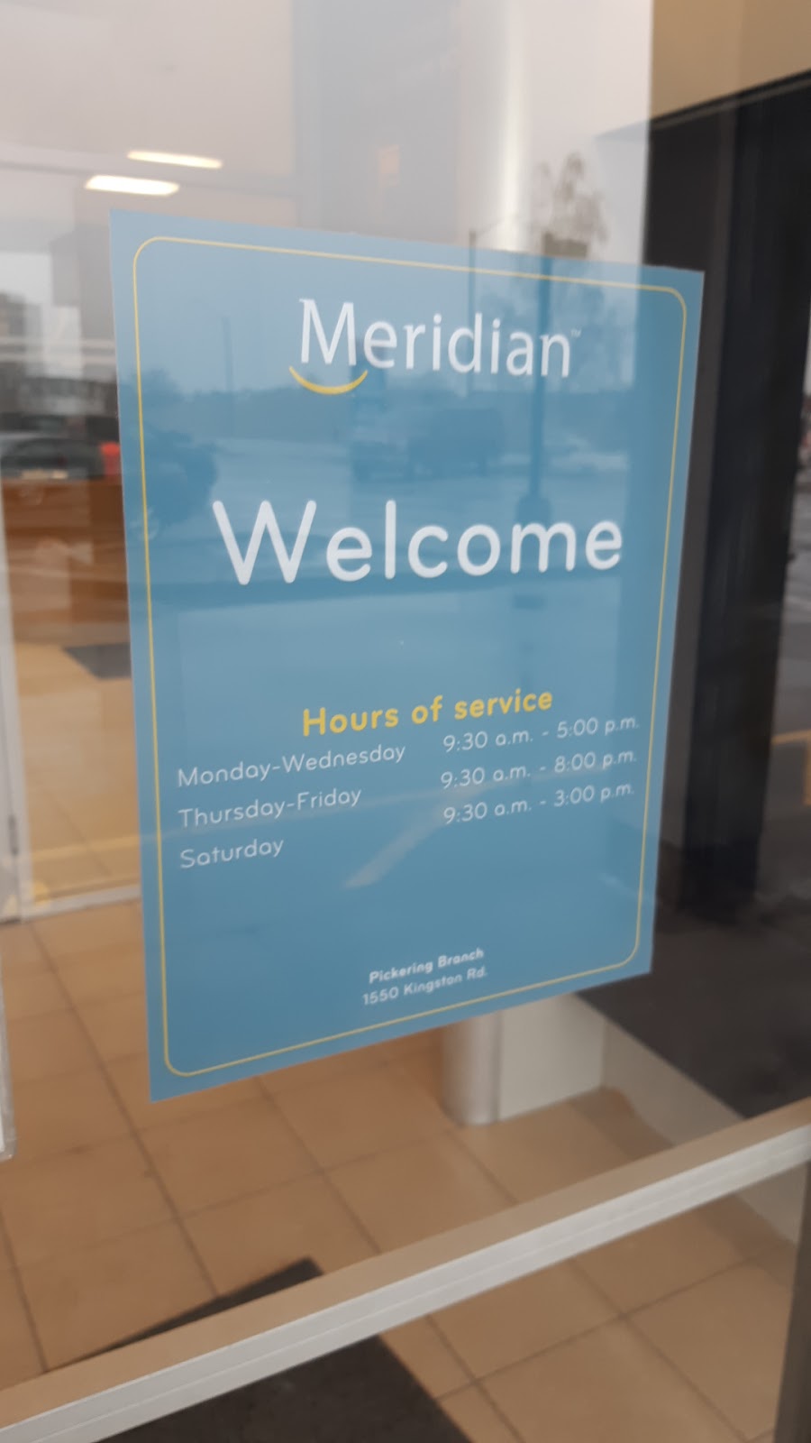 Meridian Credit Union | 1550 Kingston Rd, Pickering, ON L1V 1C3, Canada | Phone: (905) 831-1121