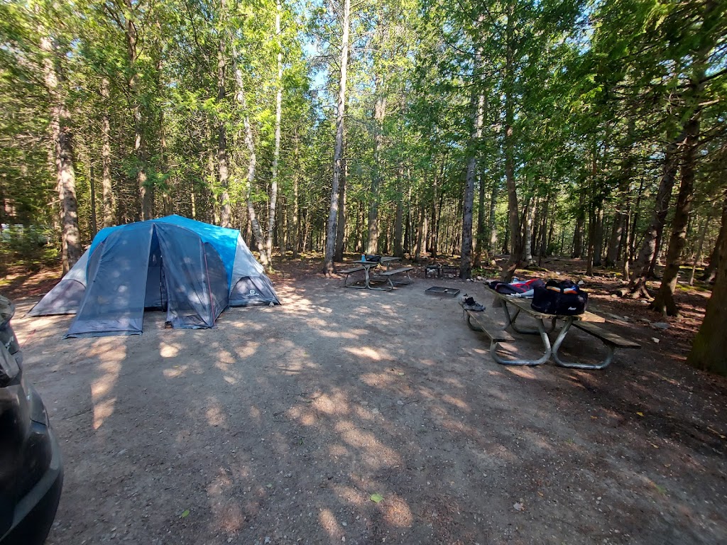 Tamarack Campsites | 469 Cyprus Lake Rd, Tobermory, ON N0H 2R0, Canada | Phone: (877) 737-3783