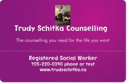 Trudy Schitka Counselling | 12 Harvey Dr, Elmvale, ON L0L 1P0, Canada | Phone: (705) 220-0390