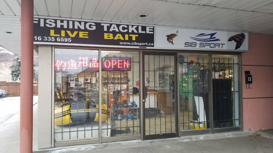 Sib sport Inflatable boat& FISHING TACKLE& live bait | 4385 Sheppard Ave E #11, Scarborough, ON M1S 1T9, Canada | Phone: (416) 335-6595