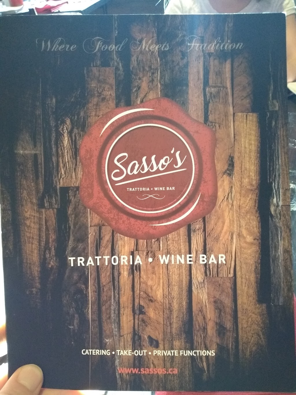 Sassos Trattoria & Wine Bar | 12926 York Regional Rd 27, Nobleton, ON L0G 1N0, Canada | Phone: (905) 859-7277
