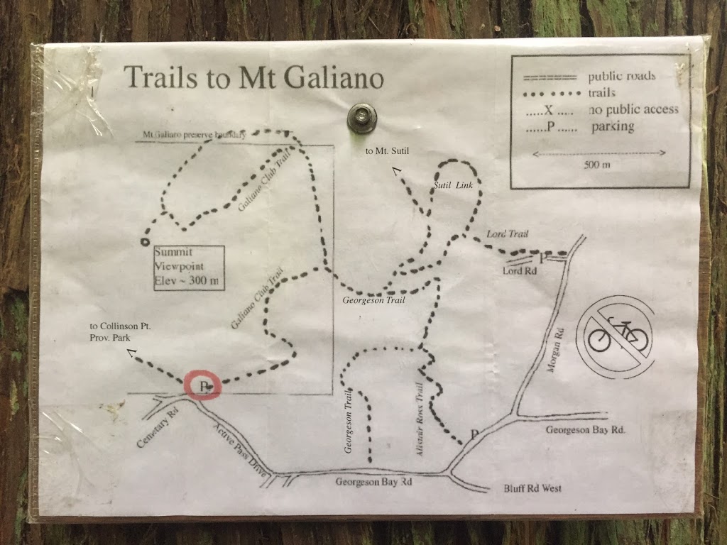 Mount Galiano Trailhead | Active Pass Dr, Galiano Island, BC V0N 1P0, Canada