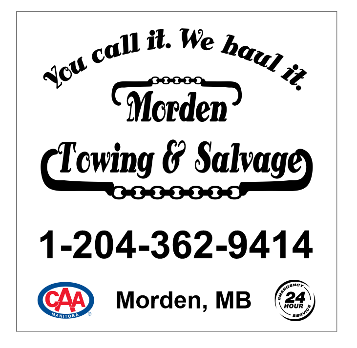 Morden Towing & Repair | 421 9 St S, Morden, MB R6M 1Y4, Canada | Phone: (204) 362-9414