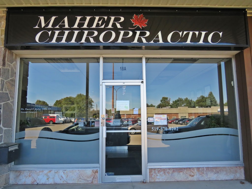 Maher Chiropractic | 421 Greenbrook Dr, Kitchener, ON N2M 4K1, Canada | Phone: (519) 570-0202