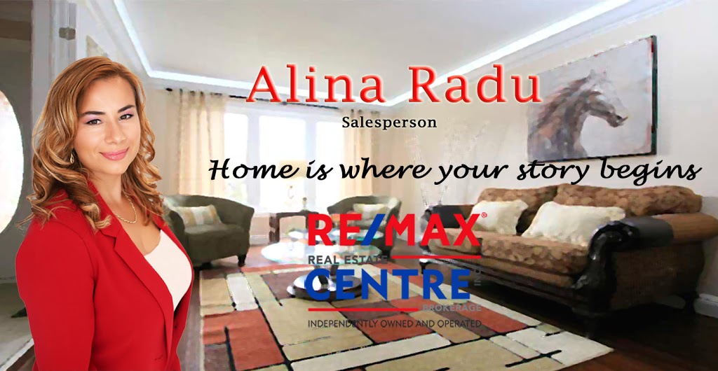 Alina Radu - RE/MAX Real Estate Centre | 1070 Stone Church Rd E, Hamilton, ON L8W 3K8, Canada | Phone: (905) 961-7786