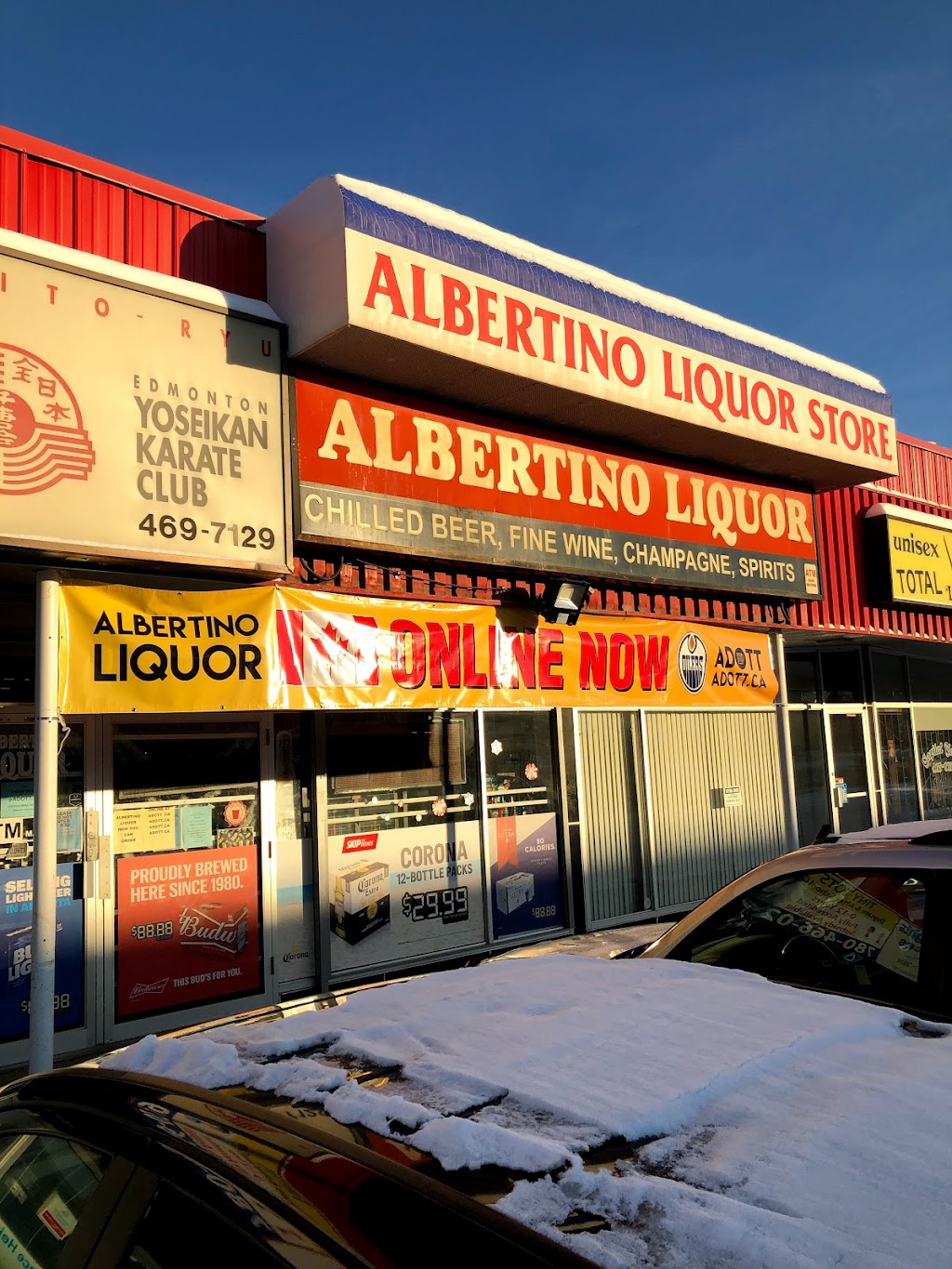 Albertino Liquor Inc | 7244 101 Ave NW, Edmonton, AB T6A 0J1, Canada | Phone: (780) 462-7808