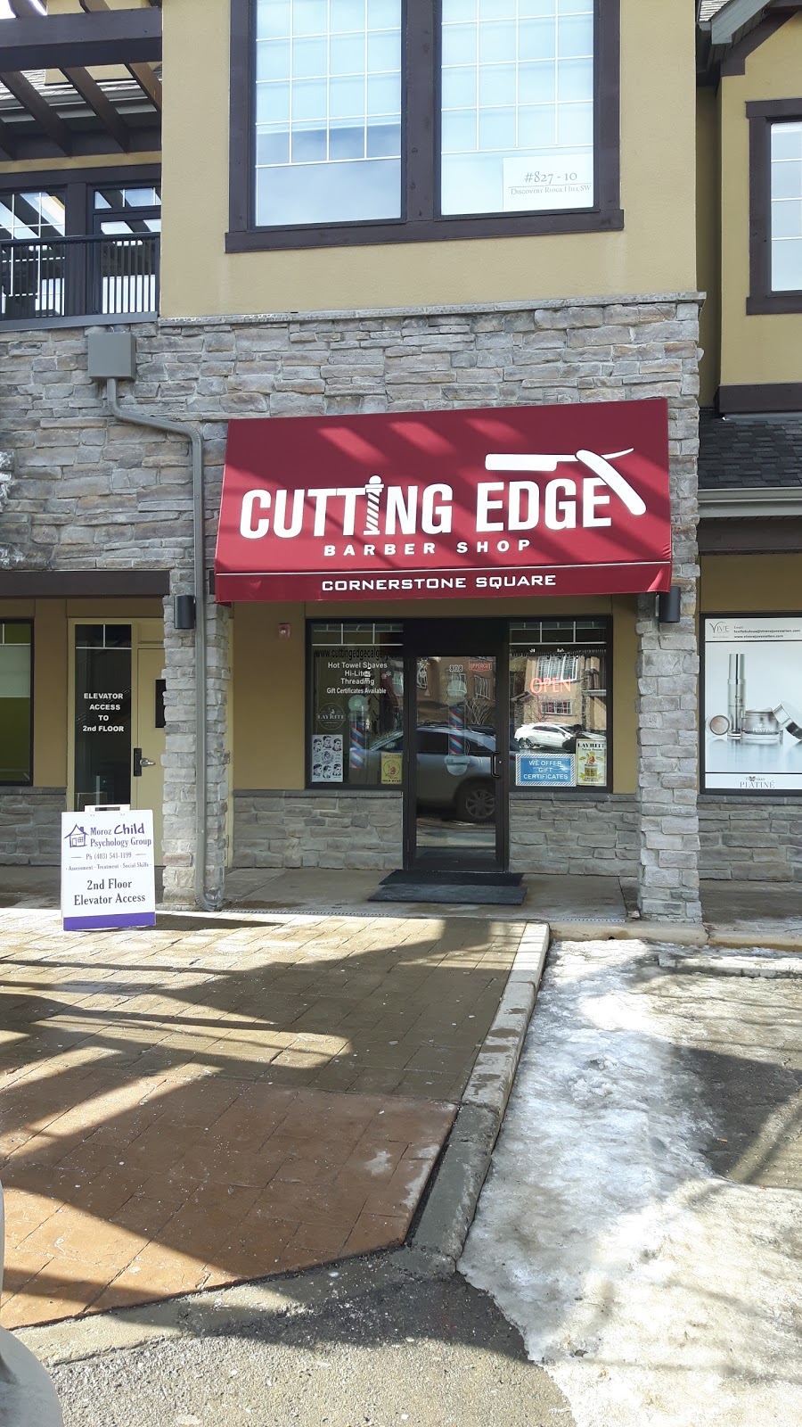 Cutting Edge Barber Shop | 10 Discovery Ridge Hill SW #808, Calgary, AB T3H 5X2, Canada | Phone: (403) 719-2887