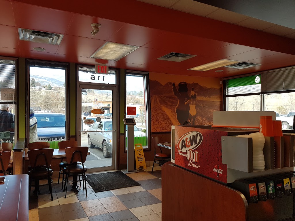 A&W Canada | 300 Riverside Dr, Penticton, BC V2A 5A9, Canada | Phone: (250) 487-9009