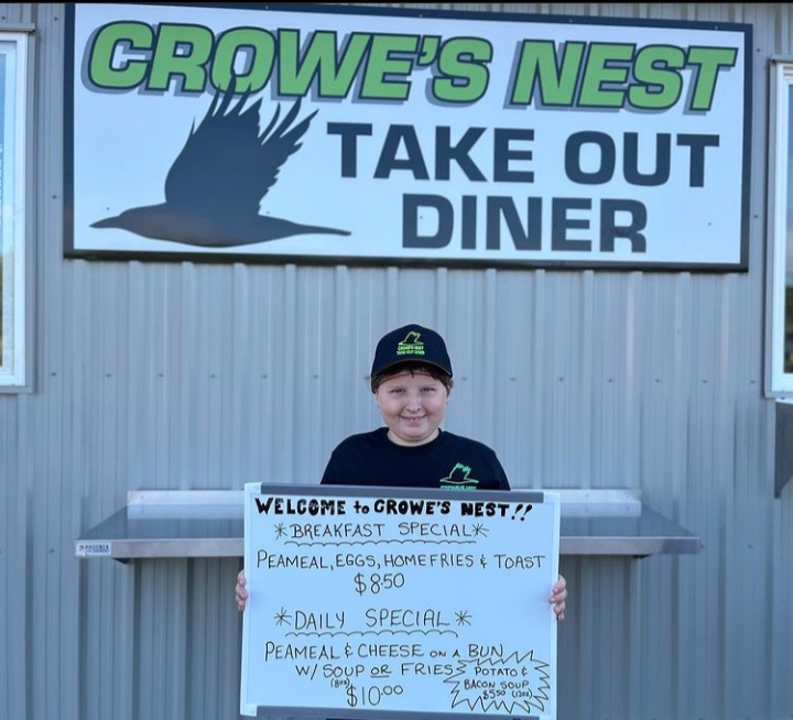 Crowes Nest Diner Roseneath | 8461 45, Roseneath, ON K0K 2X0, Canada | Phone: (905) 352-2059