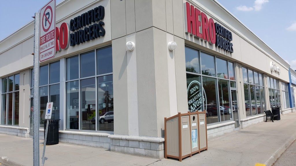 Hero Certified Burgers | Credit Valley Town Plaza, 6045-6085 Creditview Rd Unit F, Mississauga, ON L5V 2A8, Canada | Phone: (905) 567-5831