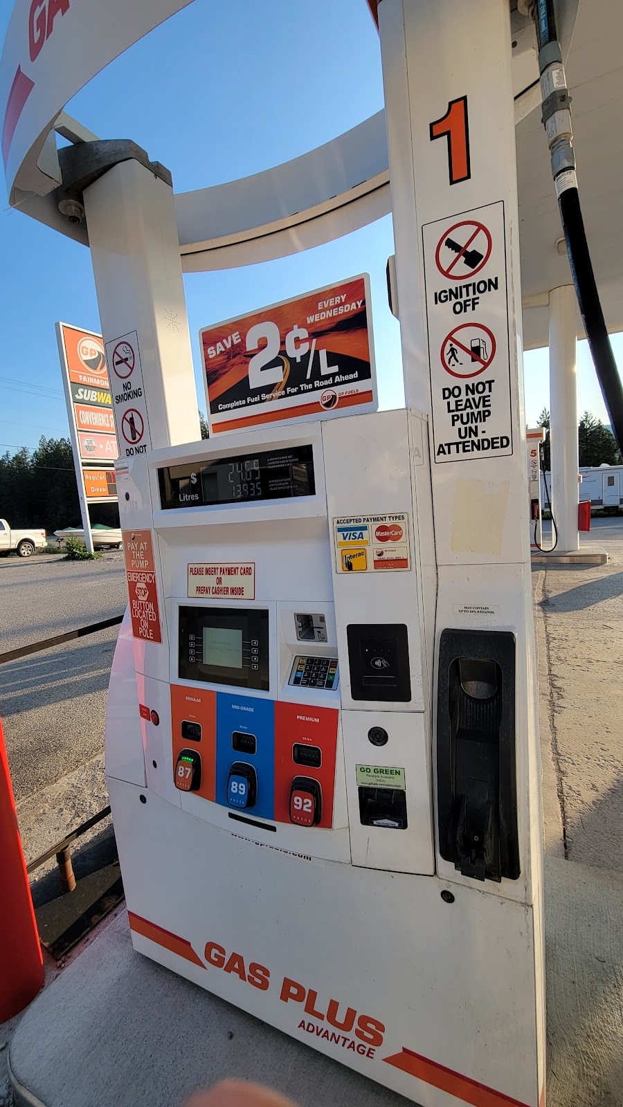 Gas Plus | 4966 Fairmont Frontage Rd, Fairmont Hot Springs, BC V0B 1L1, Canada | Phone: (250) 345-6600