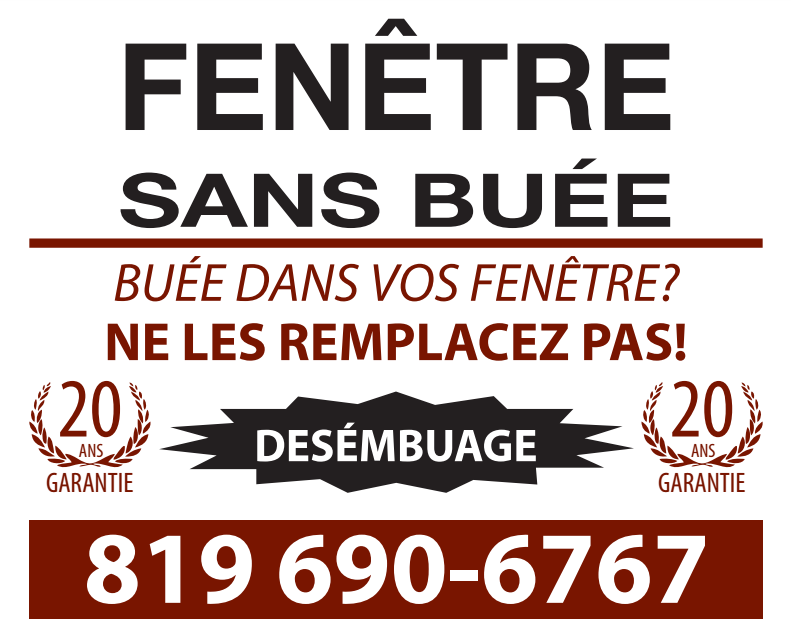 Fenêtre Sans Buée - Secteur Trois-Rivières | 35 Rue Clément, Trois-Rivières, QC G8V 2B1, Canada | Phone: (819) 690-6767