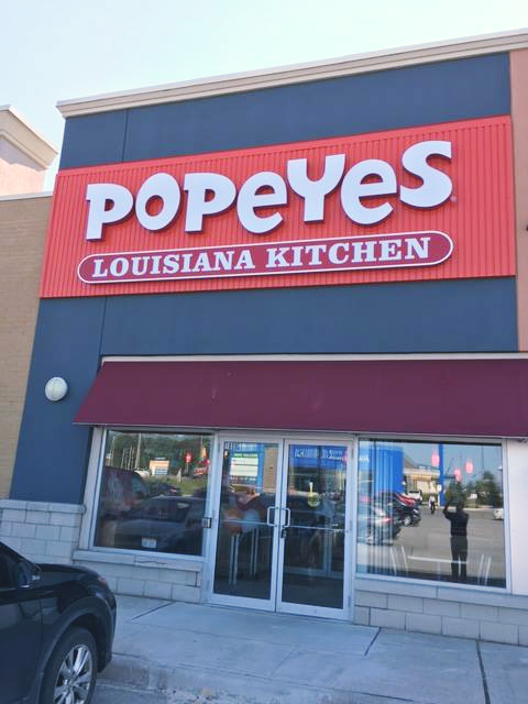 Popeyes Louisiana Kitchen Rymal Road | Walmart Center @ Rymal and Centennial, 2176 Rymal Rd E, Hannon, ON L0R 1P0, Canada | Phone: (905) 692-7600