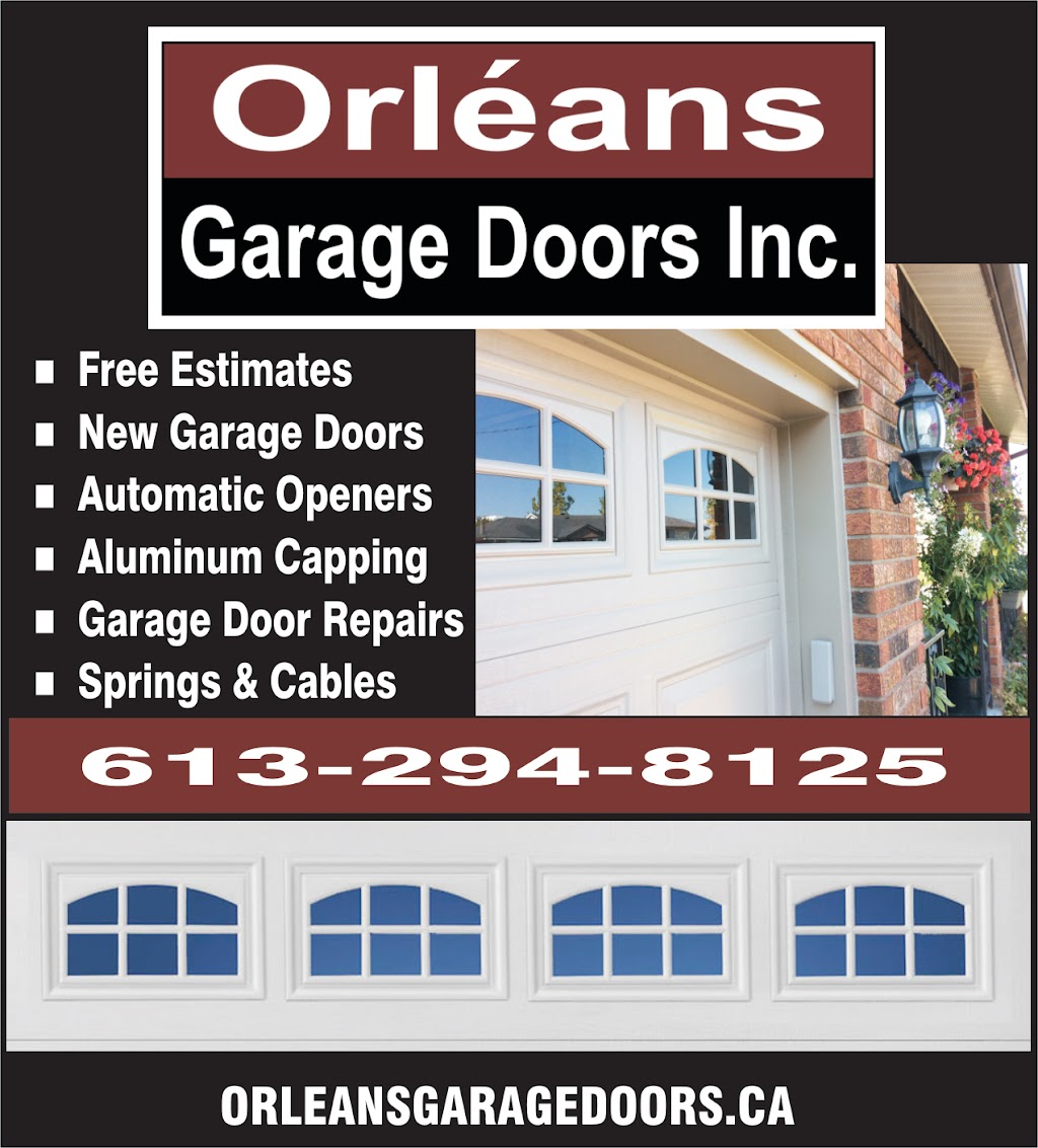 Orleans Garage Doors Inc. | 1099 Ch. Old Montréal Rd, Orléans, ON K4A 3N6, Canada | Phone: (613) 294-8125