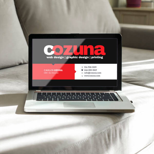 COzuna Web Design And Printing | 490 Av. Ampère, Laval, QC H7N 5J9, Canada | Phone: (514) 708-1009