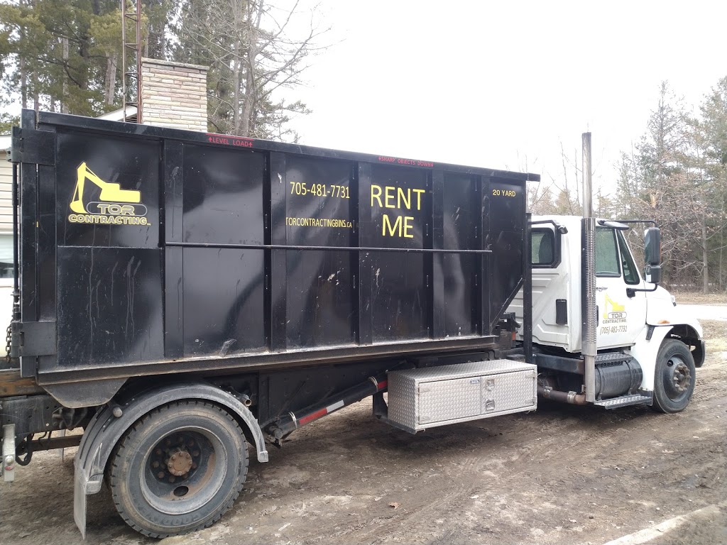 Tor Contracting Junk Removal & Bin Rentals | 7052 County Rd 13, Lisle, ON L0M 1M0, Canada | Phone: (705) 481-7731