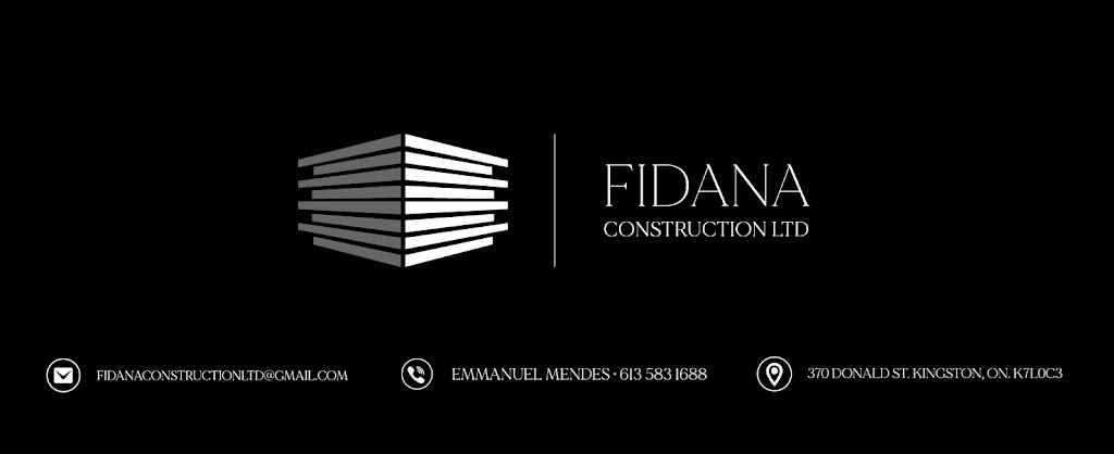 Fidana Construction Ltd | 4 Cattail Pl, Kingston, ON K7K 6Y9, Canada | Phone: (613) 583-1688