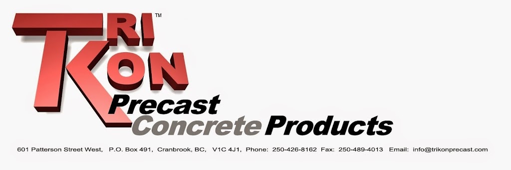 Tri-Kon Precast Products Ltd. | 601 Patterson St W, Cranbrook, BC V1C 6T3, Canada | Phone: (250) 426-8162