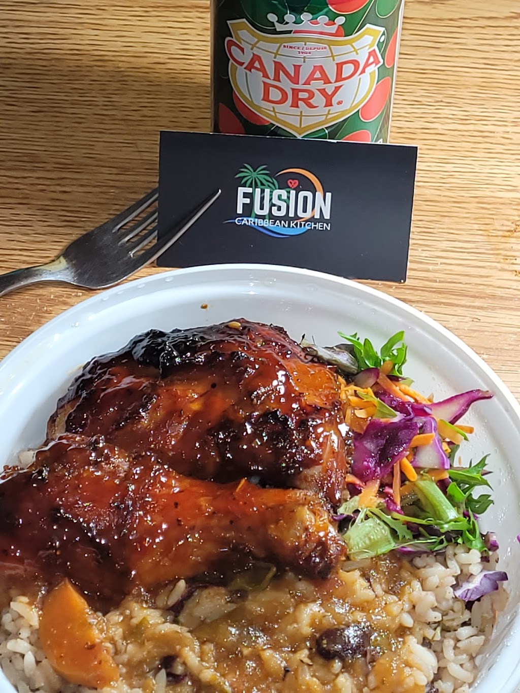 Fusion Caribbean Kitchen | 9510 Rue Clément, LaSalle, QC H8R 1S9, Canada | Phone: (514) 669-4444