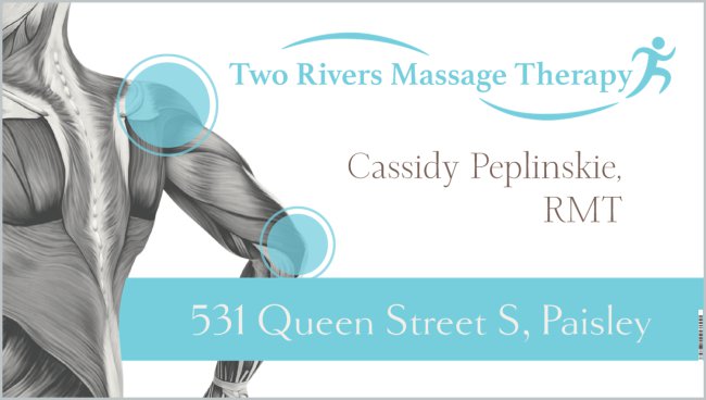 Two Rivers Massage Therapy | 3452 Bruce County Rd 3, Paisley, ON N0G 2N0, Canada | Phone: (519) 385-1336