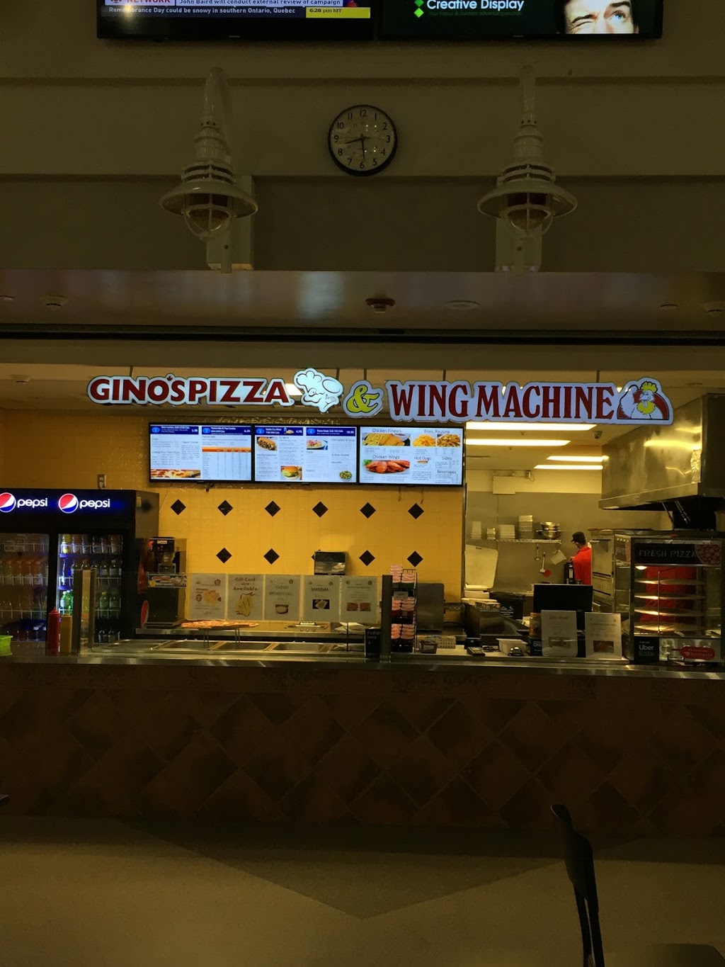 Ginos pizza and wing machine | 201 Georgian Dr, Barrie, ON L4M 6M2, Canada | Phone: (866) 340-4466