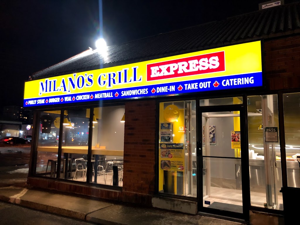 Milanos Grill Express | 1891 Kennedy Rd, Scarborough, ON M1P 2L9, Canada | Phone: (647) 340-2777