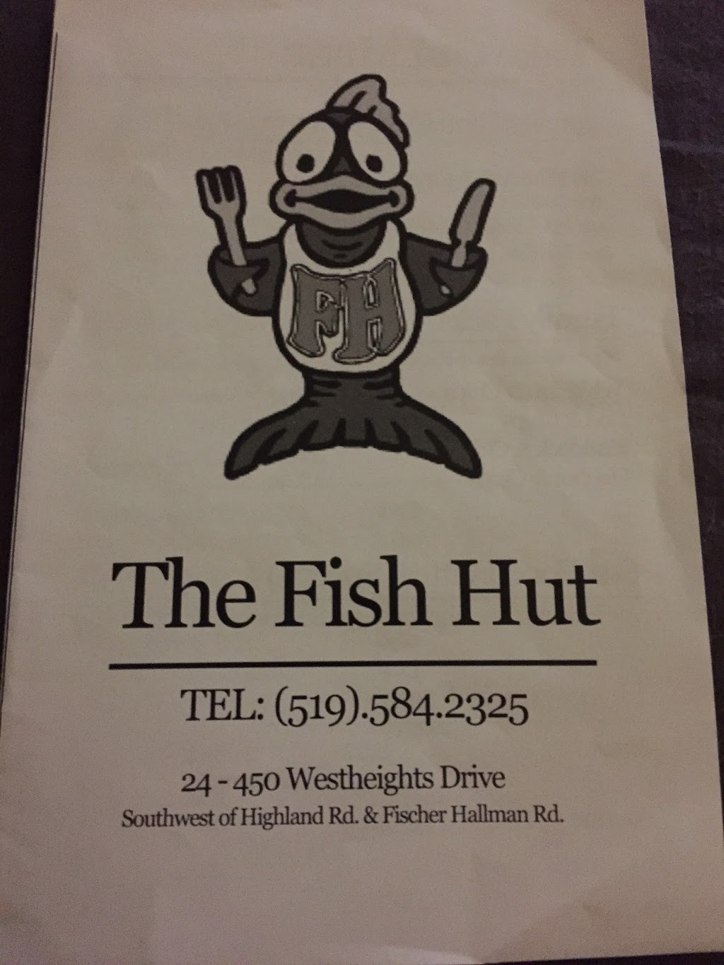 Fish Hut | 450 Westheights Dr, Kitchener, ON N2N 2B9, Canada | Phone: (519) 584-2325