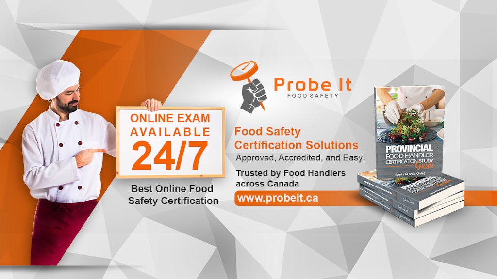 Probe It Food Safety | 2680 Matheson Blvd E Suite 102, Mississauga, ON L4W 0A5, Canada | Phone: (416) 662-3003