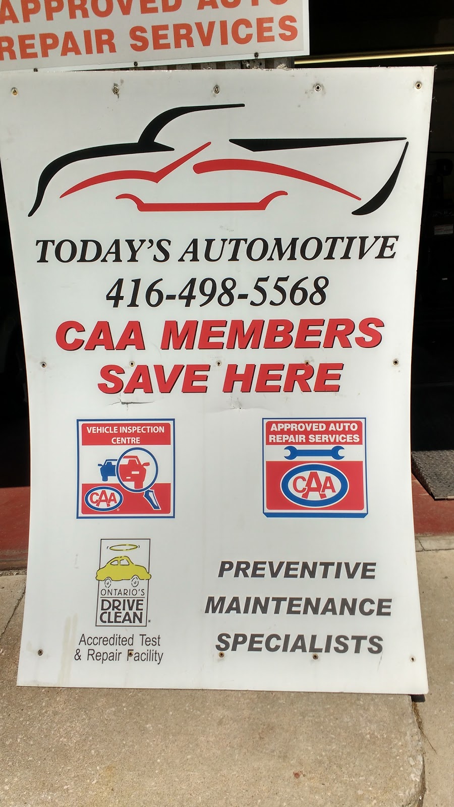 Todays Automotive | 3400 Sheppard Ave E, Scarborough, ON M1T 3K4, Canada | Phone: (416) 498-5568