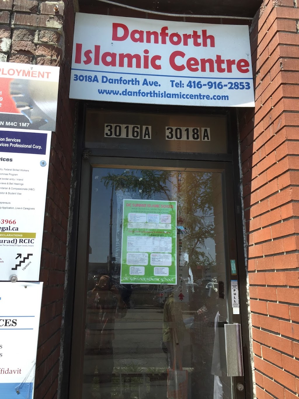 Danforth Islamic Centre | 3018 Danforth Av, East York, ON M4C 1M7, Canada | Phone: (416) 916-2853