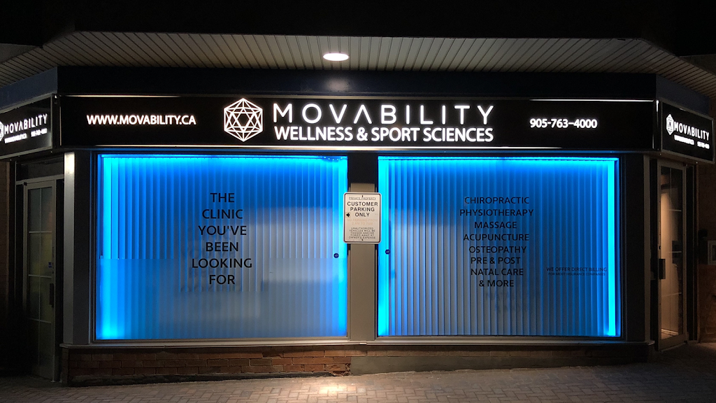 Movability - Wellness & Sport Sciences | 2 Hunters Point Dr #2, Richmond Hill, ON L4C 9Y4, Canada | Phone: (905) 763-4000