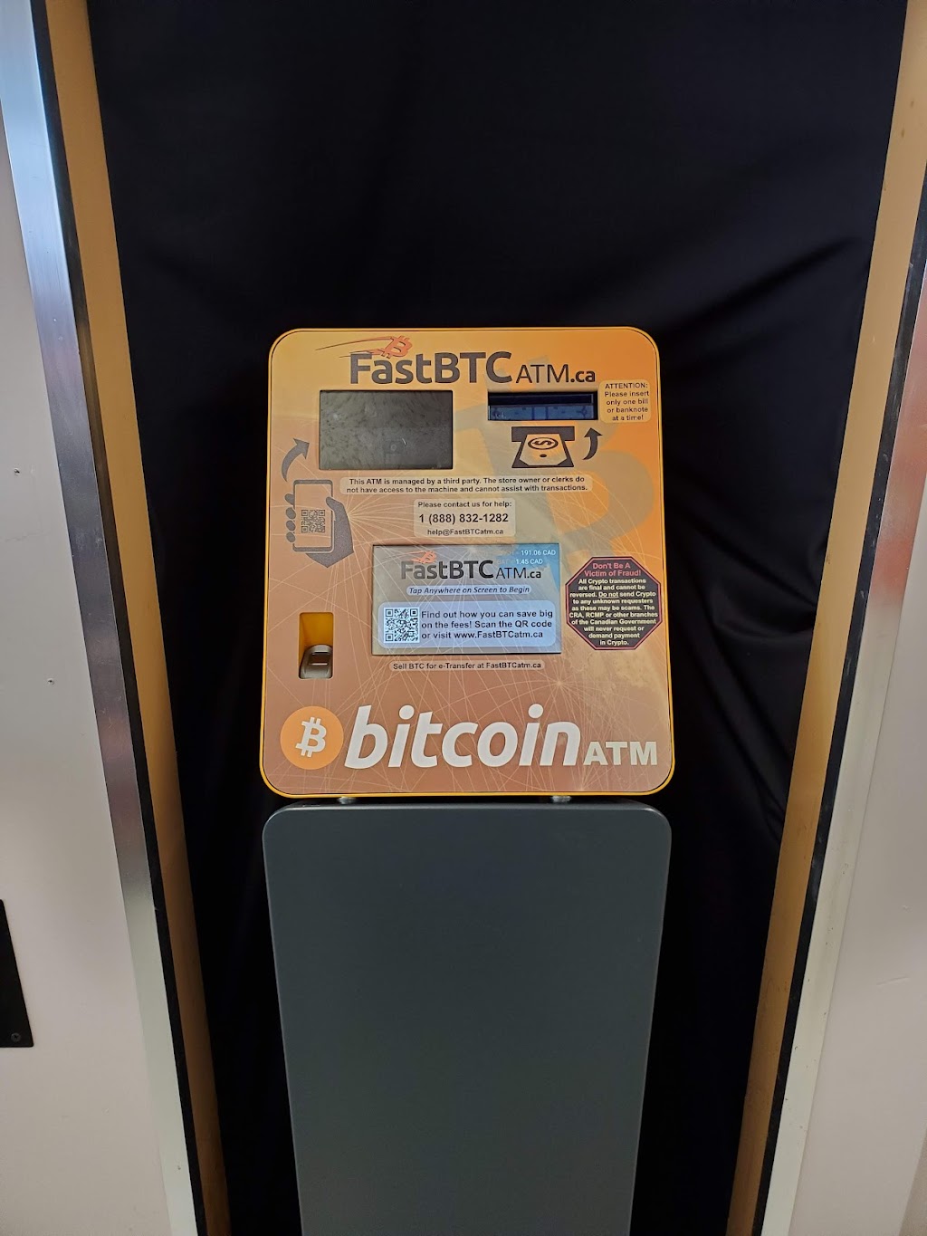 FastBTC Bitcoin ATM - Waterford | 10 Headdon Gate, Richmond Hill, ON L4C 9W9, Canada | Phone: (888) 832-1282