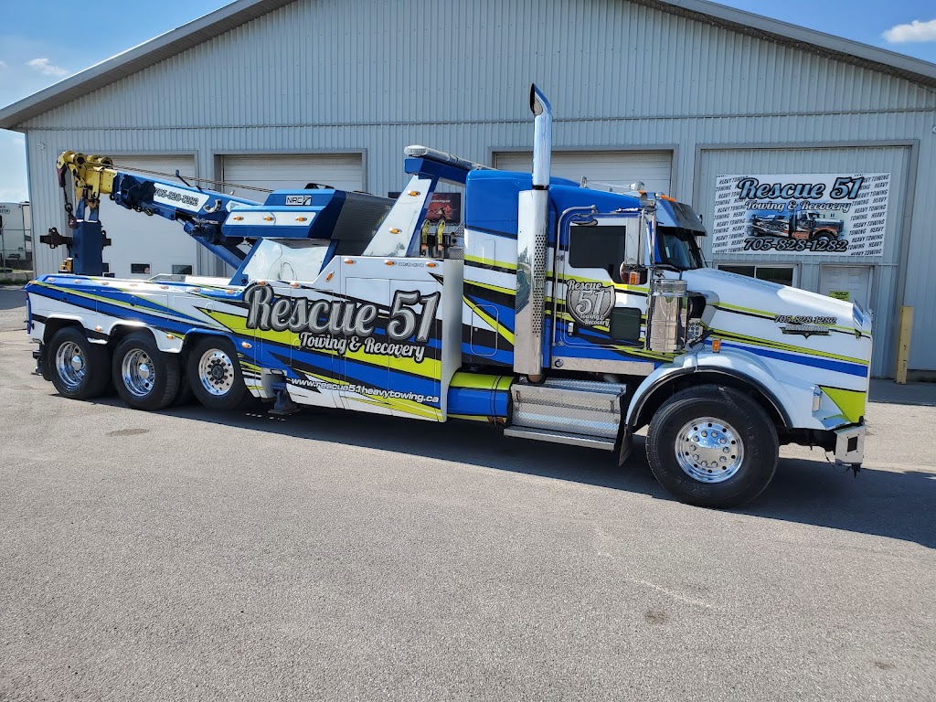 Rescue 51 Towing and Recovery | 5370 ON-89, Essa, ON L0L 1L0, Canada | Phone: (705) 828-1282