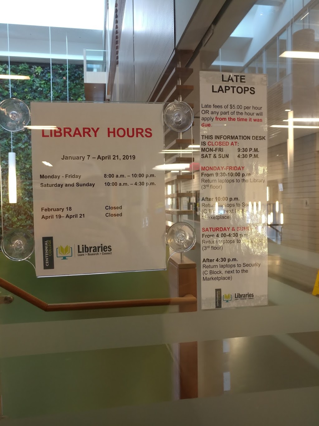 Centennial College Library | 941 Progress Ave, Scarborough, ON M1G 3V4, Canada | Phone: (416) 289-5000 ext. 5400