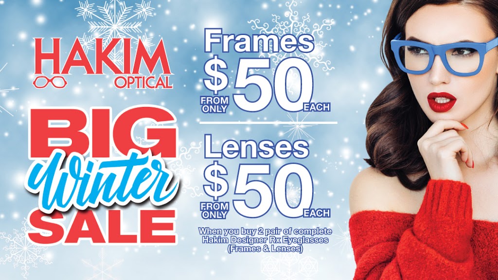 Hakim Optical - Clair Market Place | 28 Clair Rd W #2, Guelph, ON N1L 0A8, Canada | Phone: (519) 822-3030