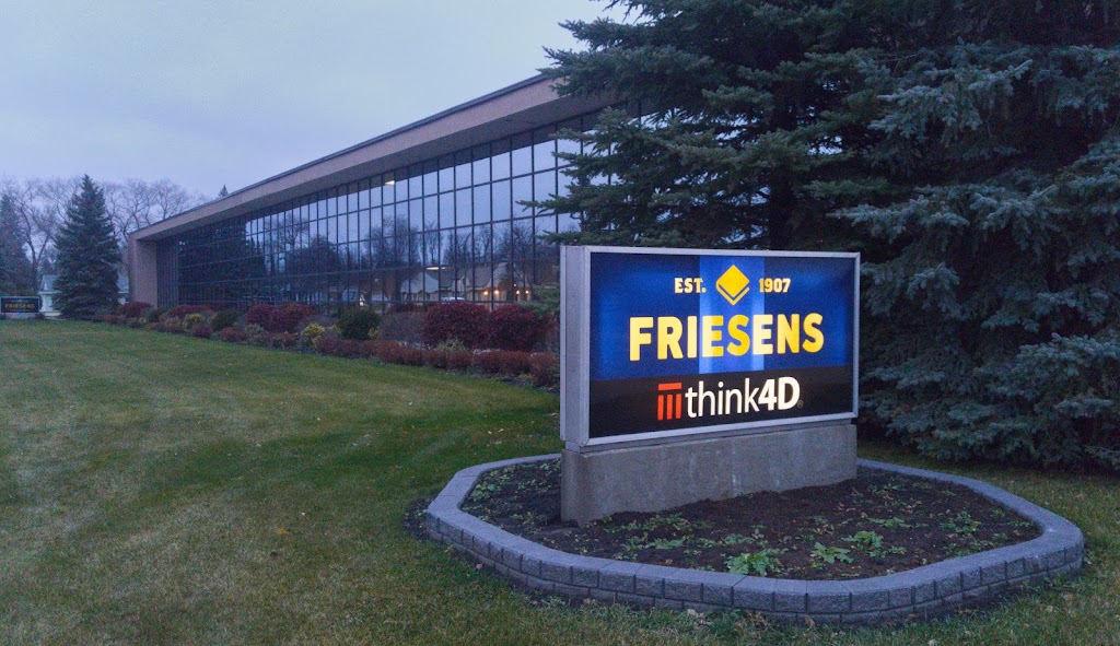 think4D a Brand of Friesens Corporation | 120 6 St NE, Altona, MB R0G 0B0, Canada | Phone: (204) 324-9500