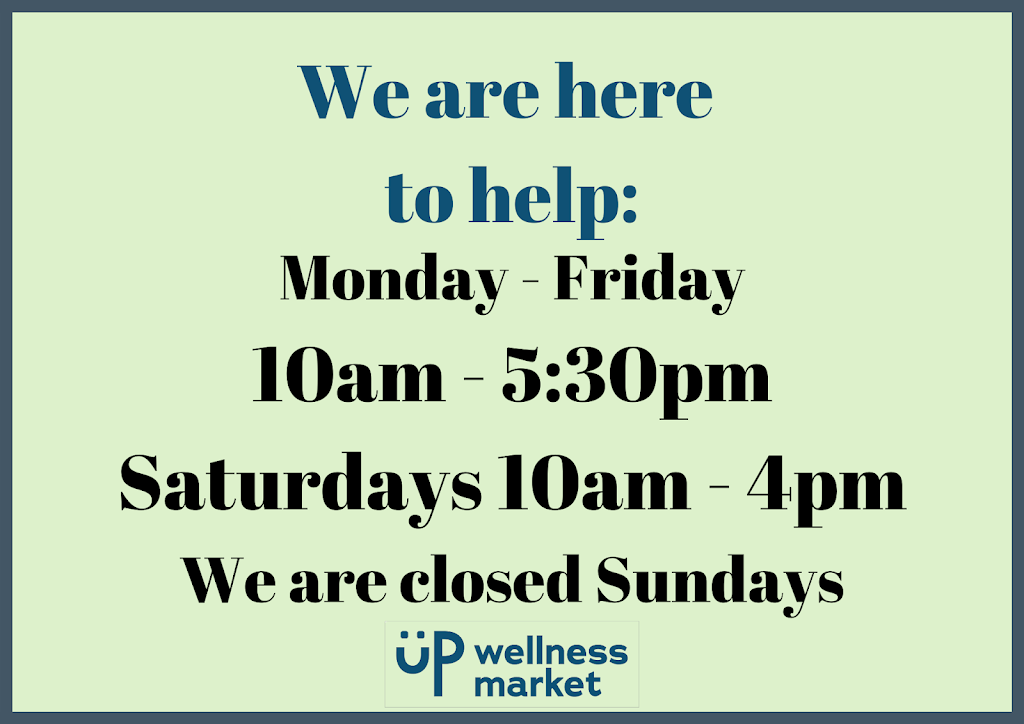 Up Wellness Market - Family Owned and Operated | 207 Brockville St, Smiths Falls, ON K7A 3Z3, Canada | Phone: (613) 205-1117