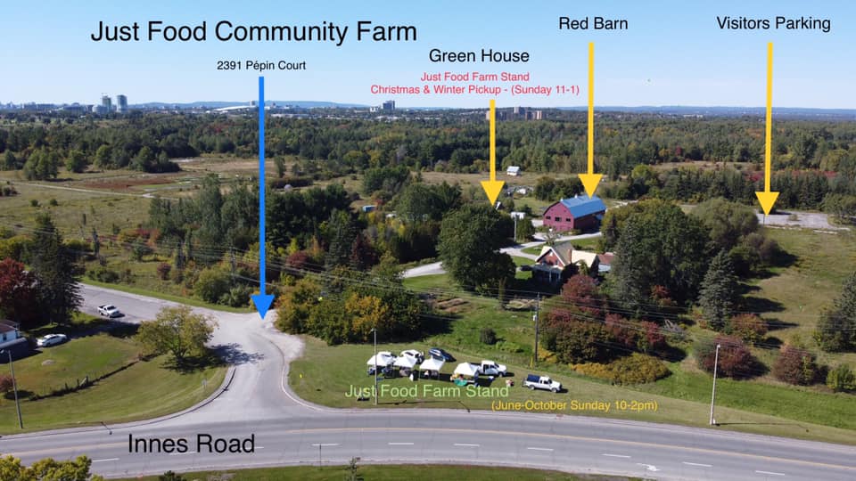 Just Food Farm Stand | 2391 Pépin Ct, Gloucester, ON K1B 4C4, Canada | Phone: (613) 981-4568