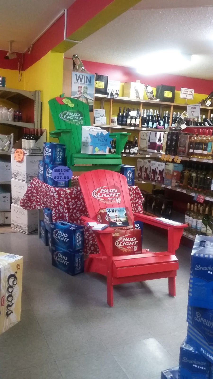 Bottoms Up Cold Beer & Liquor Store | 4413 50 St, Sylvan Lake, AB T4S 1J9, Canada | Phone: (403) 887-2188