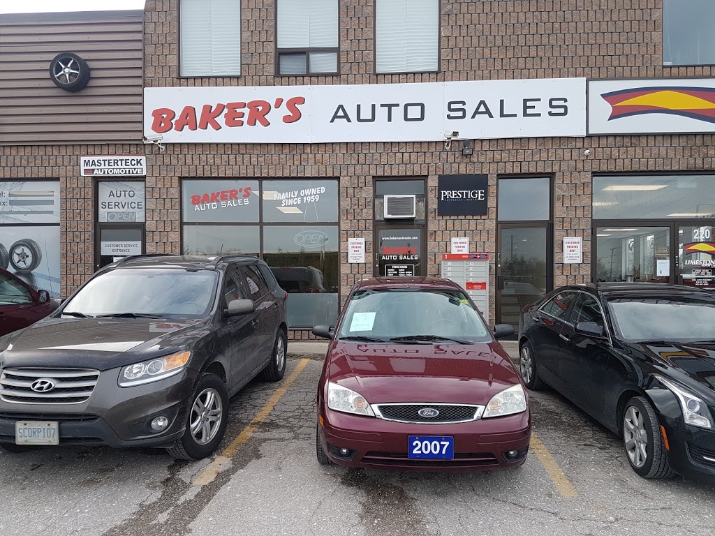 Bakers Auto Sales | 220 Mulock Dr Unit #2, Newmarket, ON L3Y 9B7, Canada | Phone: (905) 853-6162
