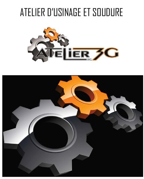 Atelier 3G Inc | 2101 Rue Chicoine, Vaudreuil-Dorion, QC J7V 8W9, Canada | Phone: (450) 510-9959