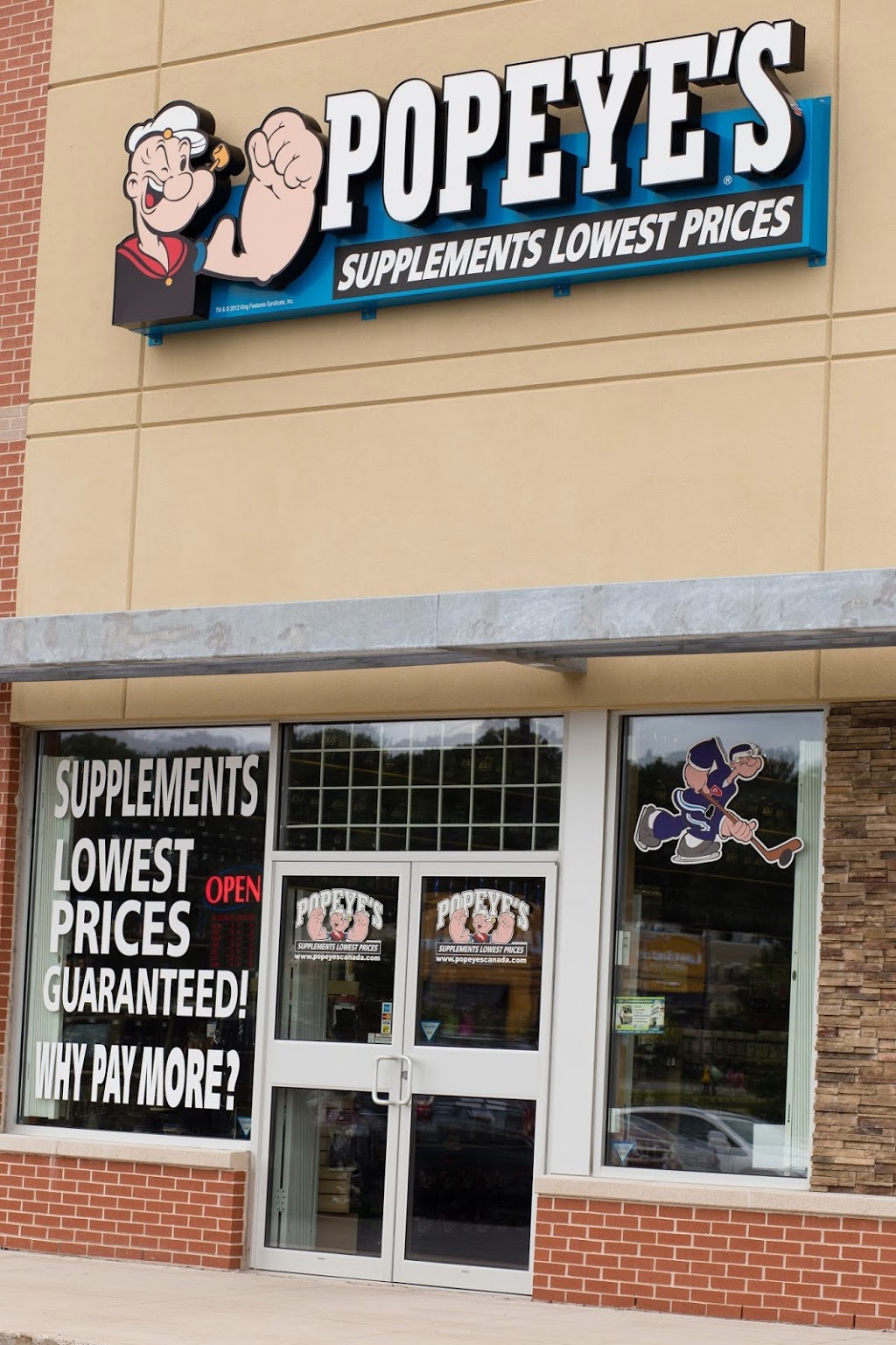 Popeyes Supplements Sackville | 720 Sackville Dr Unit 104, Lower Sackville, NS B4E 3A4, Canada | Phone: (902) 252-4488