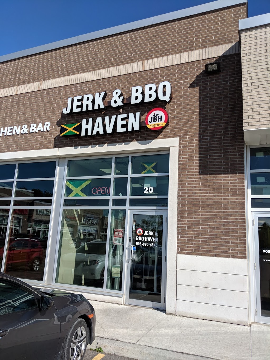 Jerk & BBQ Haven - Authentic Jamaican Food | 488 Eglinton Ave W, Mississauga, ON L5R 0G2, Canada | Phone: (905) 890-4545